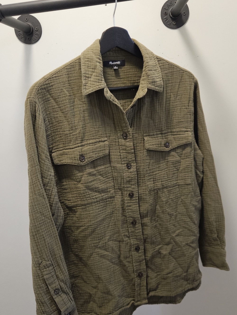 Madewell Gauze Button Down Shirt